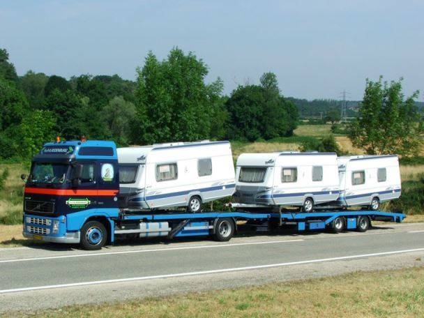 Vervoeren van caravans laat u verzorgen door Rodenburg